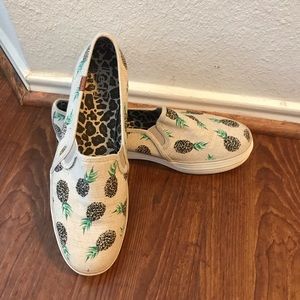 Cheetah Pineapple Keds